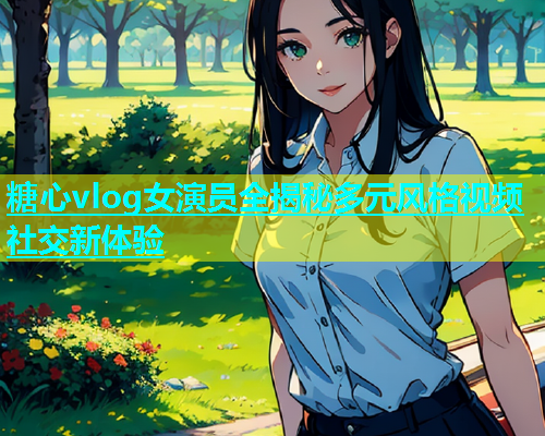 糖心vlog女演员全揭秘多元风格视频社交新体验